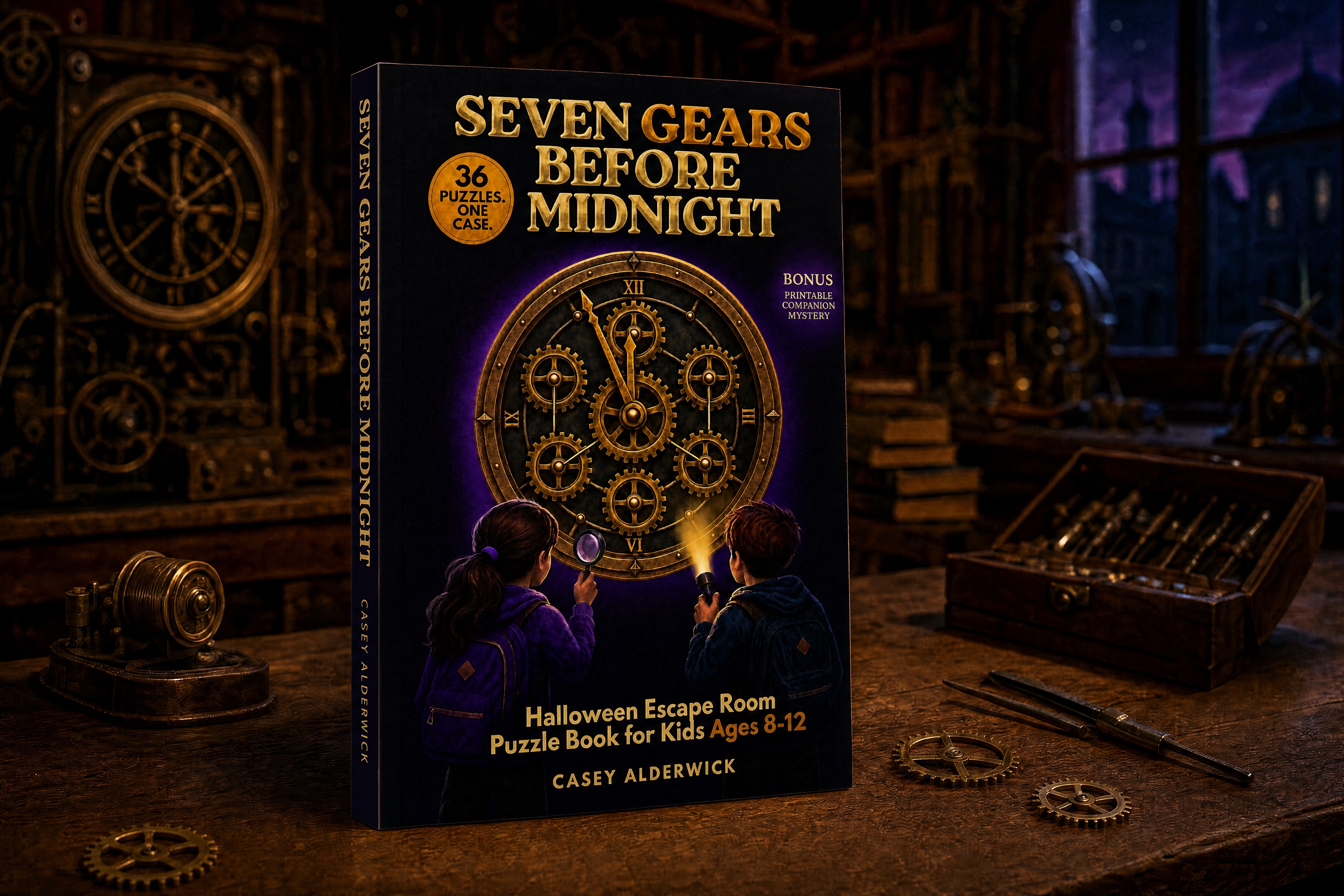 Seven Gears Before Midnight nel laboratorio di Villa Corvo.